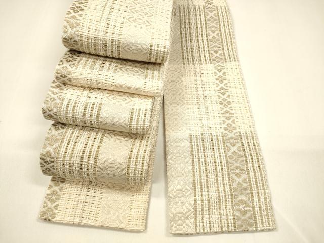 平和屋着物＊夏物 男性 博多織 角帯 献上 DAAZ4014cm