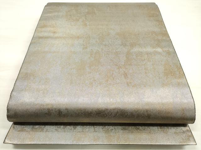 平和屋着物◎六通柄袋帯　霞文　金銀糸　引箔　正絹　逸品　未使用　DABE8010xg