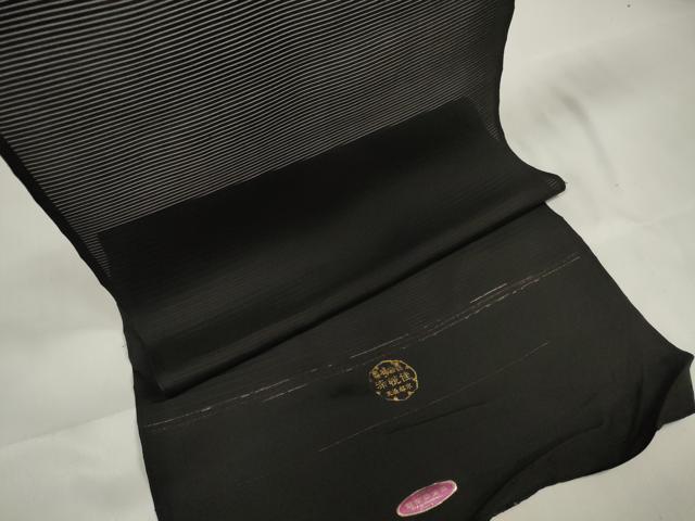 平和屋着物*夏物 男性 黒紋付 羽織・コート 黒生地 反物 着尺 堅牢染 逸品 未使用 DAAW8227zzz