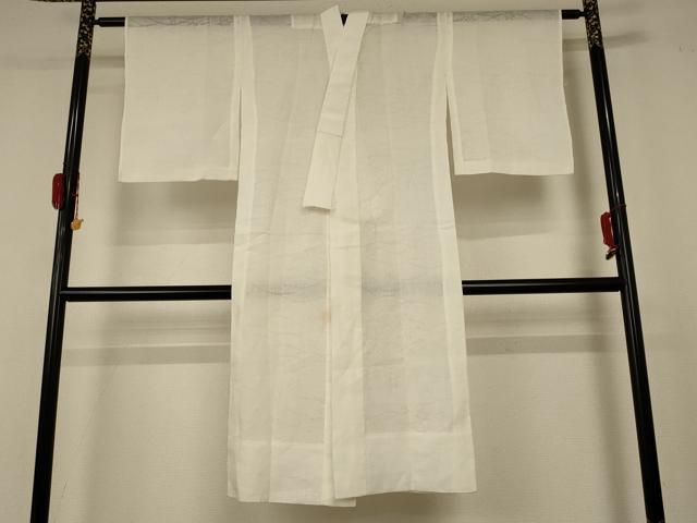 Rakuten - 平和屋着物＊夏物　長襦袢　芝花紋紗　鳥の子色　麻　逸品　AABC9869jd
