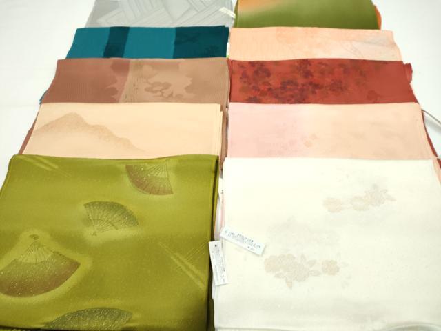 平和屋着物★和装小物　帯揚げ10枚セット　正絹　逸品　未使用　CAAZ6322ju