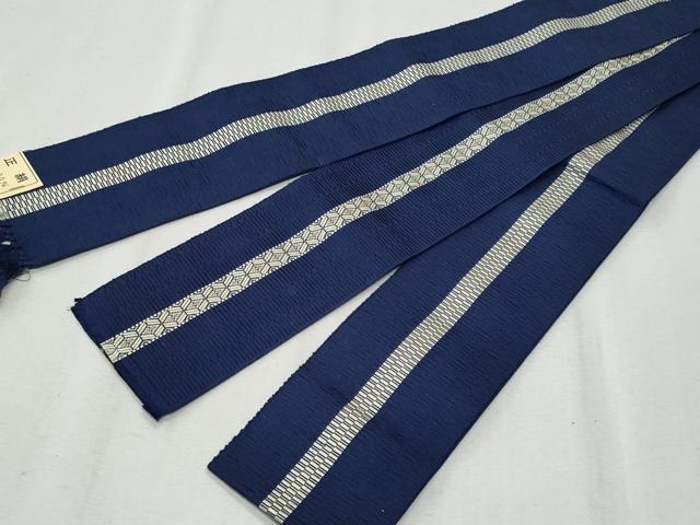 平和屋着物◎男性 本場筑前博多織 角帯 吉祥間道 正絹 逸品 CAAZ4935fb