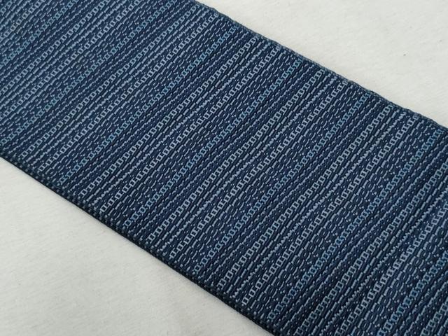 平和屋着物◎男性 角帯 斜線文 正絹 逸品 CAAZ4941fb