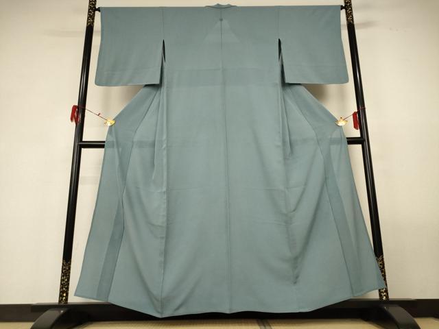 夏物ロング寸 絽 縮緬地 無地 正絹 未使用 Ms160くりのぼう aabg3962_02.jpg