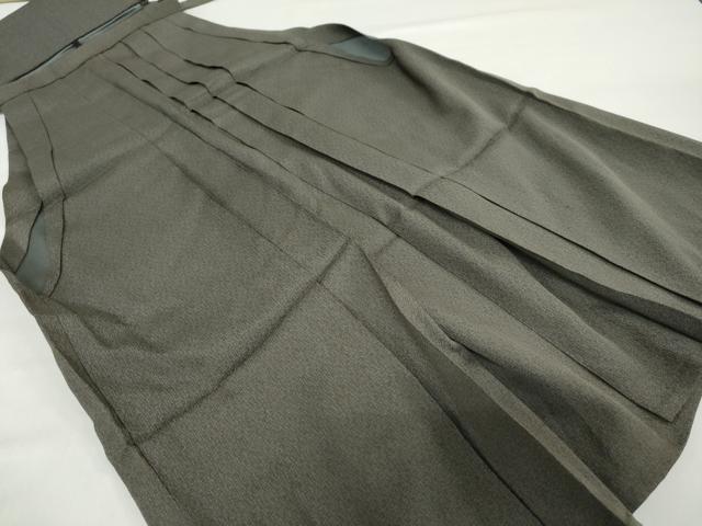 平和屋着物●男性 馬乗り袴 霞文 正絹 逸品 DABB0982ud