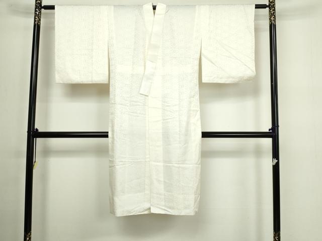 平和屋着物■長襦袢　無双仕立て　麻の葉文　正絹　逸品　DABC0285sf