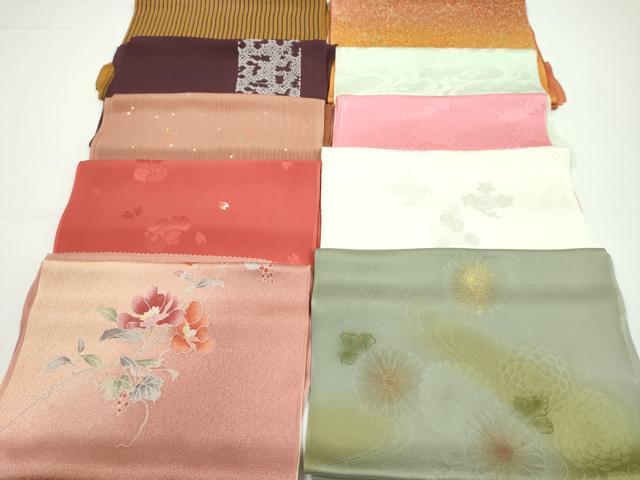 Other - 平和屋着物★和装小物　帯揚げ10枚セット　正絹　逸品　CABA9244ju