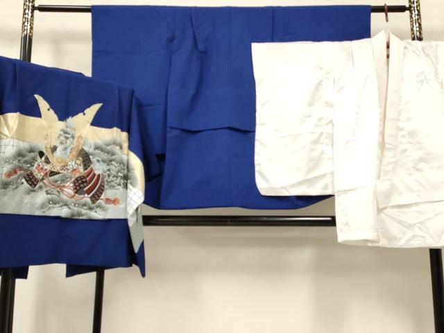 ■■■　サイズ　■■■ 【祝着】 身丈 76cm（肩から） 裄丈 52cm（肩上げ　1.5cm） 袖丈 56cm　縫込み 3cm 袖幅 30.5cm 前幅 17cm 後幅 24.5cm 着物縫いこみ 内揚げ 0cm （腰上げ　14cm） 裄 お袖側 約2.5cm　身頃側 約1.5cm 【羽織】 身丈 62cm（肩から） 裄丈 54cm（肩上げ　1cm） 袖丈 57cm　縫込み 2.5cm 袖幅 3