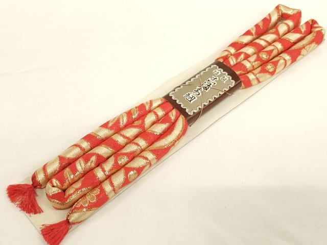 平和屋本店[]七五三　女の子　和装小物セット　草花丸文　金糸　箱付き　逸品　AAB...