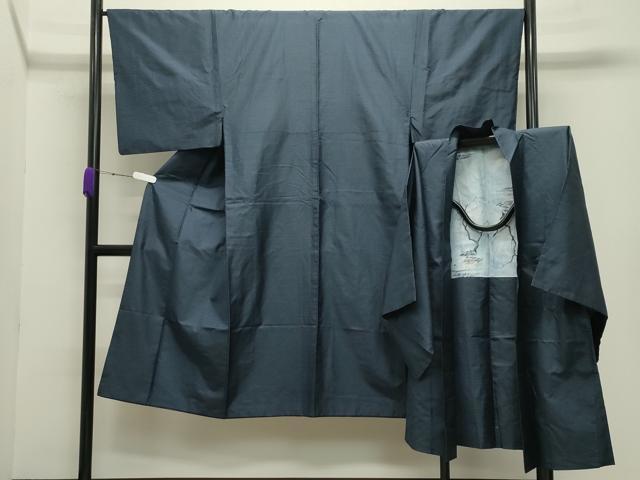 平和屋着物●男性　本場大島紬　アンサンブル　100亀甲　総詰め　正絹　逸品　CABB0301gh