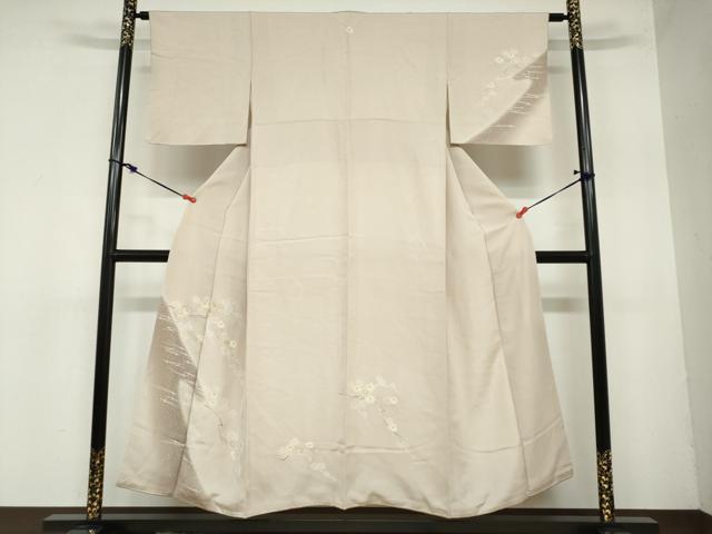 平和屋着物●訪問着　枝花文　暈し染め　金彩　三越扱い　正絹　逸品　DAAZ7417ud