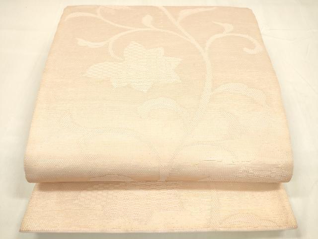 ■■■　サイズ　■■■ 長さ 450cm 幅 30cm程 ■■■　商品詳細　■■■ 【化繊】 状態は接写画像のように たれ先上部・胴回り・裏地に薄い汚れがございますが その他特に目立ったシミ汚れなどもなく大変良い状態です。 お安く出品致しますので、是非この機会にいかがでしょうか？ ■■■　注意事項　■■■ ■モニター発色の具合により色合いが異なる場合がございます。 ■寸法は多少の誤差が生じる場合がございますのでご了承ください。 ■縫込みの長さが左右非対称の場合は短い部分を記載しております。 左右非対称であってもご返品・お値引き等の保証は出来かねますので、ご了承の上ご購入をお願い致します。 ■シミ等のチェックには注意を払っておりますが、見落としがある場合もございますし、個人の見解も様々ですので神経質な方のご購入はお控えください。 ■箪笥に入っておりました着物や帯なので畳みシワや匂いがあるものもございます。 ■お休みは基本的に土日祝となりますが、その他臨時でお休みする場合がございますのでご了承ください。 ■商品の発送は平日のみの発送となります。 ■夜間と土曜、日曜日はお問い合わせの回答が遅れる場合がございます。 ■当店では、お直し、紋入れ、お手入れ等は承っておりません。 ■生地の状態（ヤケ、経年劣化等）によってはサイズ直しが出来ない場合がございます。 その点もどうかご了承のうえ、ご購入をお願いいたします。 ■弊社で取り扱う商品は一点ものにつき、時期や在庫状況に応じて金額が変更となる場合がございます。 ■検針は行っておりません。予めご了承いただきますようお願いいたします。 ■【洗える着物】と記載のある商品におきましては、商品お届け後に洗濯を行ってしまってからのご返品にはご対応しかねます。 念の為、専門店でのお手入れをお願いいたします。 ■着物のサイズ目安は下記を参考ください↓ ＜女性着物＞　お端折り次第で＋5cm　−1cmが着用可能サイズ 　例）身丈170cmの場合、身長160cm〜175cm ＜男性着物＞　身丈＋約25cm〜27cm程が適応身長 　例）身丈155cmの場合、身長180〜182cm