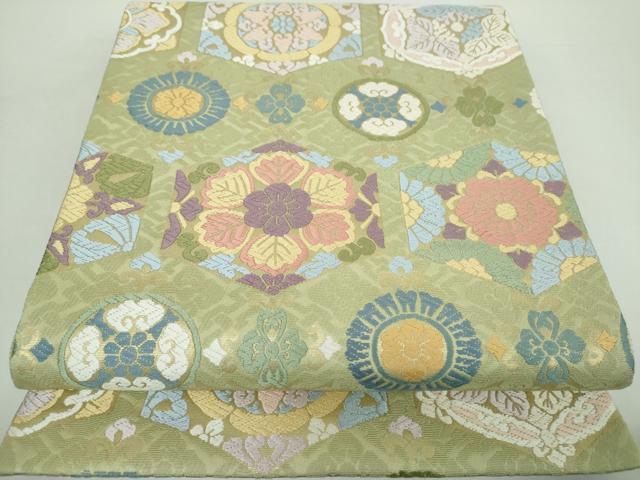 ■■■　サイズ　■■■ 長さ 434cm 幅 31cm程 ■■■　商品詳細　■■■ 【正絹】 状態は締めてはおりますが 特に目立ったシミ汚れなどもなく大変良い状態です。 大変上質な逸品になります。 お安く出品致しますので、是非この機会にいか...