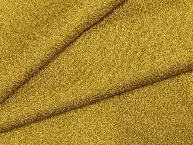 Rakuten - 平和屋着物●上質な色無地　芥子色　正絹　逸品　AABE1696fy