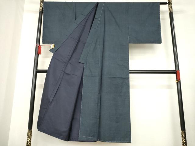 平和屋着物●男性　本場大島紬　アンサンブル　100亀甲　総詰め　正絹　逸品　AABE2461ck 2