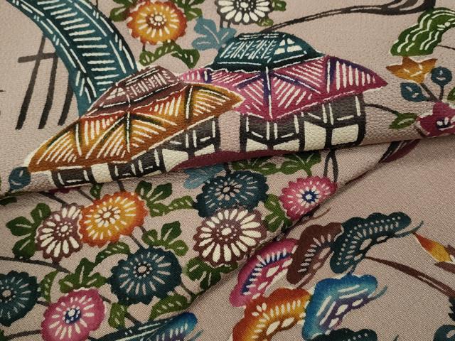 楽天市場】琉球紅型 着物（和服｜レディースファッション）の通販