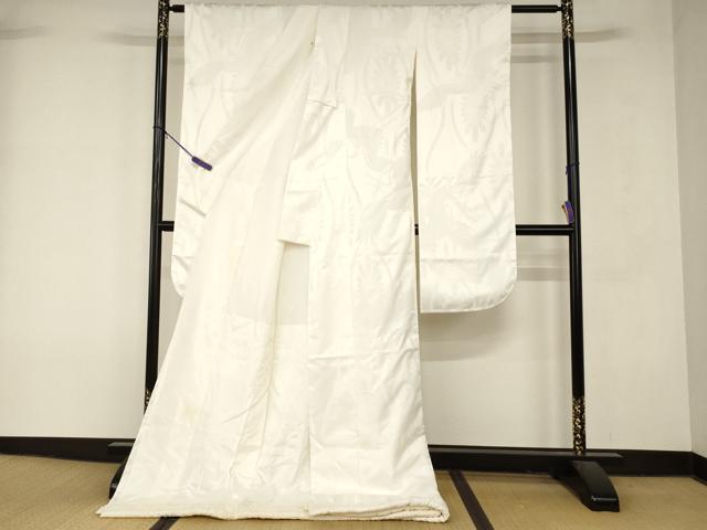 平和屋の平和屋本店●掛下・長襦袢・袋帯・綿帽子セット　打掛　和装　婚礼　花嫁　結婚式　神社挙式　立涌飛鶴地紋　AABK8417fw｜アングル2