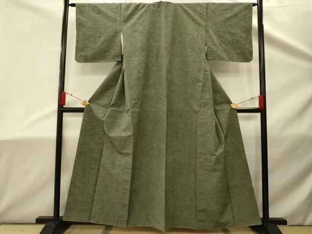 乐天商城 - 平和屋着物■上質な紬　抽象文様　正絹　逸品　AABD5354sx
