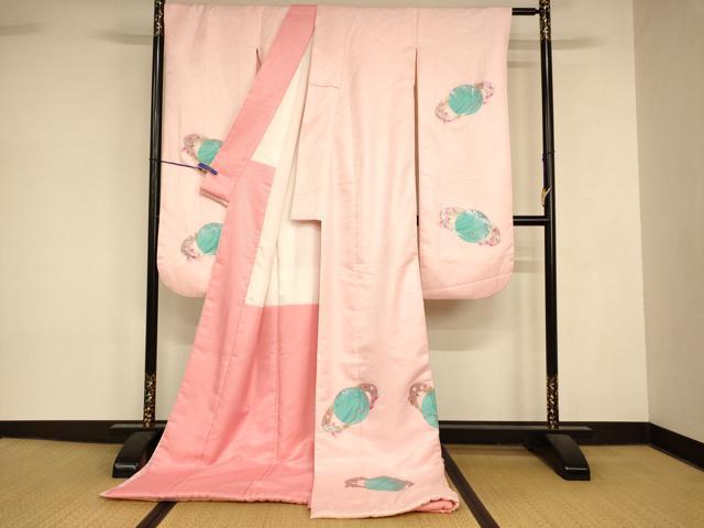 平和屋の平和屋本店●お引きずり・お引き摺り・引き振袖 和装 結婚式 舞妓 芸妓 芸者 シェーナドゥーノ ScenaDuno 銀彩 銀通し地 逸品 AABK8371fw｜アングル2