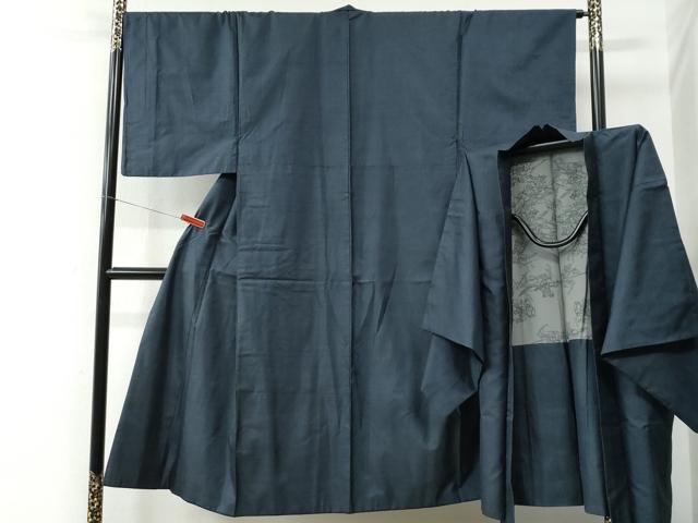 和服組 - 平和屋着物●男性　本場大島紬　アンサンブル　100亀甲　総詰め　正絹　逸品　CABC7122yc