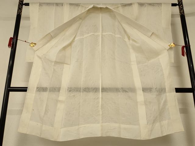 平和屋の平和屋着物＊夏物 長襦袢 枝葉紋紗 蜂蜜色 AABE0664jd｜アングル2