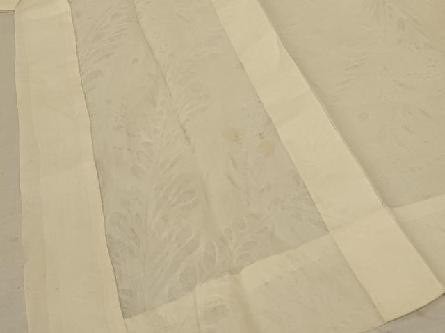 平和屋の平和屋着物＊夏物 長襦袢 枝葉紋紗 蜂蜜色 AABE0664jd｜アングル3