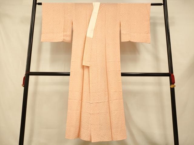 平和屋着物■長襦袢　無双仕立て　舞花文　正絹　逸品　AABE3726fw