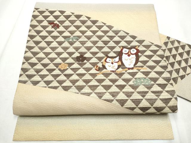 楽天市場】ミミズク（帯｜和服）：レディースファッションの通販