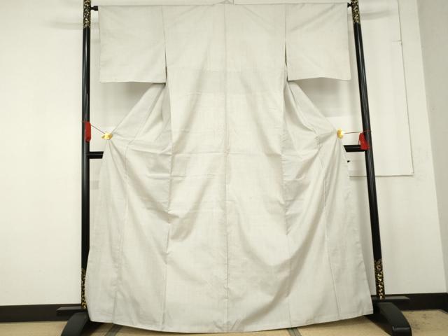 平和屋着物●本場大島紬　白大島　100亀甲　総詰め　正絹　逸品　AABE5350cs 2