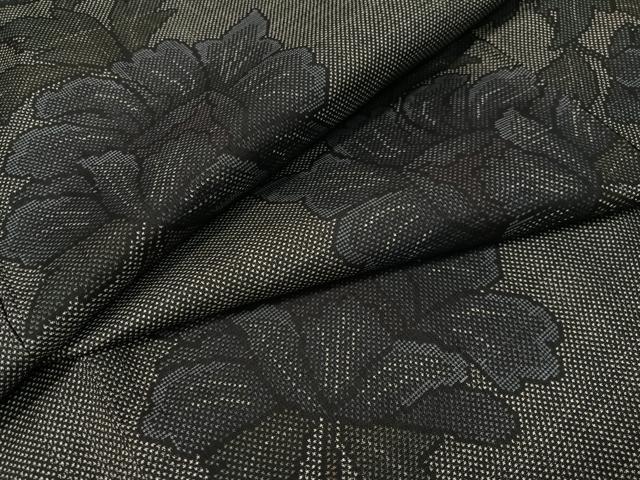 Kimono - 平和屋着物●本場大島紬　7マルキ　更紗文　正絹　逸品　CABC2702vp