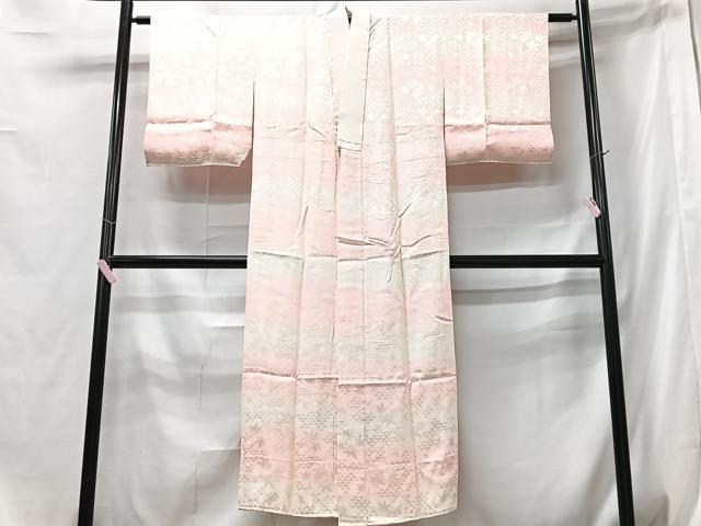 平和屋着物■長襦袢 袷 楓地紋 暈し染め 正絹 逸品 CABB2901xe