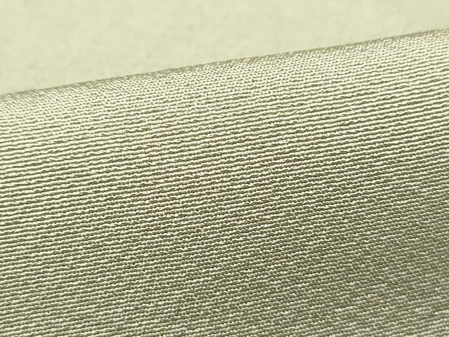 平和屋着物■上質な色無地 作家物 ワンポイント 裏葉柳色 正絹 逸品 DABA3242qa