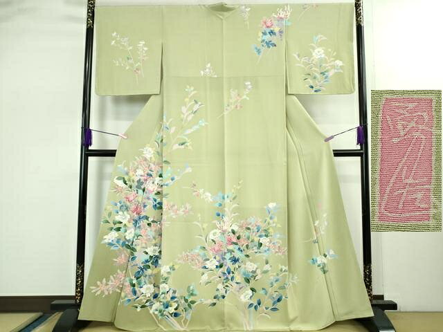平和屋本店■極上　 本加賀友禅作家　宮野勇造　訪問着　草花文　逸品　DZAA6221kh5 楽天市場】平和屋本店□極上 本加賀友禅作家 宮野勇造 訪問着 草花文