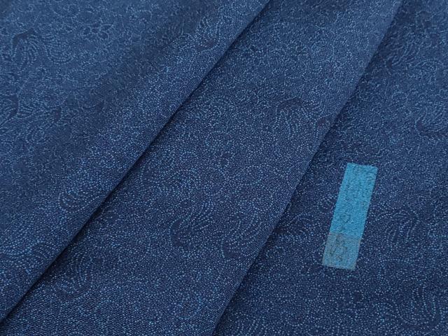 平和屋着物●重要無形文化財　人間国宝　中村勇二郎　江戸小紋　平等院鳳凰　正絹　逸品　DAAY9982az