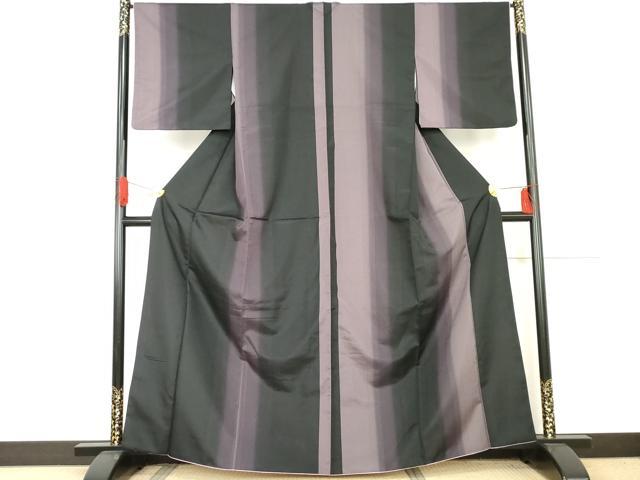 平和屋着物●小紋　間道　洗える着物　AABE7047cs