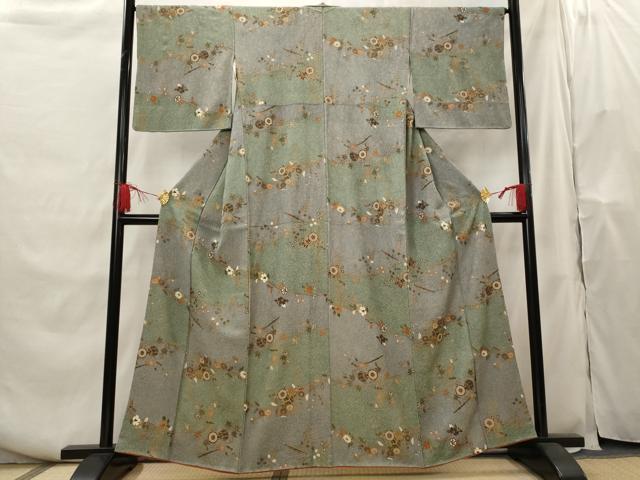 Other - 平和屋着物■上質な小紋　花鼓文　暈し染め　金彩　正絹　逸品　AABH3530st
