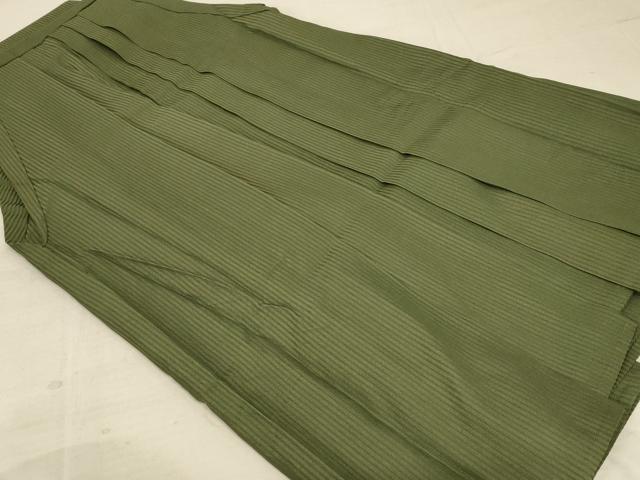 平和屋着物＊夏物　男性　行灯袴　縞　正絹　逸品　AABE4391jd