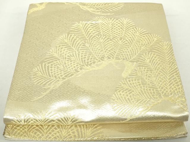 ■■■　サイズ　■■■ 長さ 436cm 幅 30.5cm程 ■■■　商品詳細　■■■ 【正絹・芯なし】 詳細に関しましては、画像をご確認ください。 大変上質な逸品になります。 お安く出品致しますので、是非この機会にいかがでしょうか？ ※たれ先にペン書きがございます。 ※汚れ等に関しましては、着用時には見えない部分になるかと思いますのであまり気にならずお召になれるかと思います。 ■■■　注意事項　■■■ ■モニター発色の具合により色合いが異なる場合がございます。 ■寸法は多少の誤差が生じる場合がございますのでご了承ください。 ■縫込みの長さが左右非対称の場合は短い部分を記載しております。 左右非対称であってもご返品・お値引き等の保証は出来かねますので、ご了承の上ご購入をお願い致します。 ■シミ等のチェックには注意を払っておりますが、見落としがある場合もございますし、個人の見解も様々ですので神経質な方のご購入はお控えください。 ■箪笥に入っておりました着物や帯なので畳みシワや匂いがあるものもございます。 ■お休みは基本的に土日祝となりますが、その他臨時でお休みする場合がございますのでご了承ください。 ■商品の発送は平日のみの発送となります。 ■夜間と土曜、日曜日はお問い合わせの回答が遅れる場合がございます。 ■当店では、お直し、紋入れ、お手入れ等は承っておりません。 ■生地の状態（ヤケ、経年劣化等）によってはサイズ直しが出来ない場合がございます。 その点もどうかご了承のうえ、ご購入をお願いいたします。 ■弊社で取り扱う商品は一点ものにつき、時期や在庫状況に応じて金額が変更となる場合がございます。 ■検針は行っておりません。予めご了承いただきますようお願いいたします。 ■【洗える着物】と記載のある商品におきましては、商品お届け後に洗濯を行ってしまってからのご返品にはご対応しかねます。 念の為、専門店でのお手入れをお願いいたします。 ■着物のサイズ目安は下記を参考ください↓ ＜女性着物＞　お端折り次第で＋5cm　−1cmが着用可能サイズ 　例）身丈170cmの場合、身長160cm〜175cm ＜男性着物＞　身丈＋約25cm〜27cm程が適応身長 　例）身丈155cmの場合、身長180〜182cm