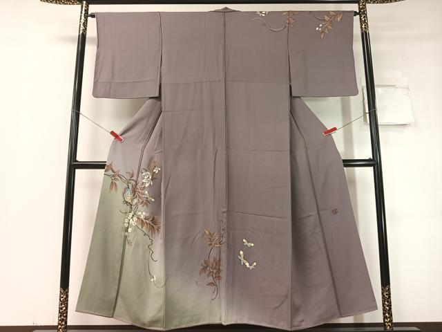 中嶋まさひろ中嶋博司の着物と袋帯と小物セット　m4365 楽天市場】中島博（着物｜和服）：レディースファッションの通販