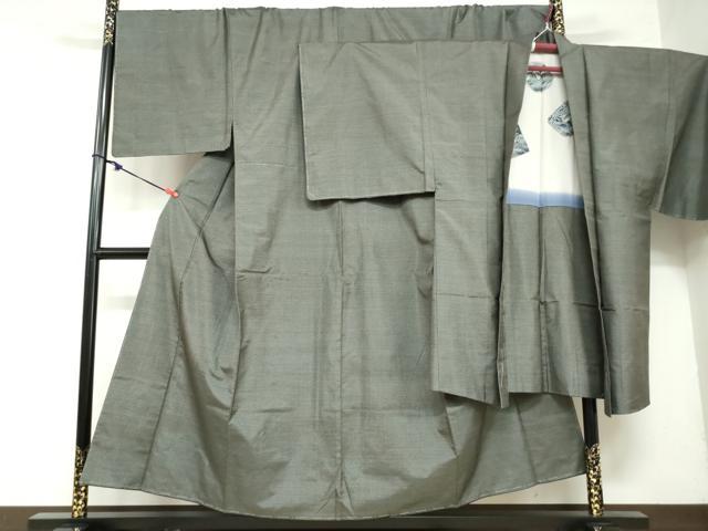 ■■■　サイズ　■■■ 【着物】 身丈 150.5cm（肩から） 裄丈 74cm 袖丈 49cm　縫込み 4cm 袖幅 38cm 前幅 25.5cm 後幅 31.5cm 着物縫いこみ 内揚げ 7cm 裄 お袖側 約1cm　身頃側 約2cm ...