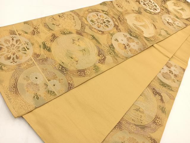 平和屋着物◎六通柄袋帯 鳳凰花文 金銀糸 引箔 正絹 逸品 BAAV7815yc heiwaya-11034203 平和屋 サンプル画像3