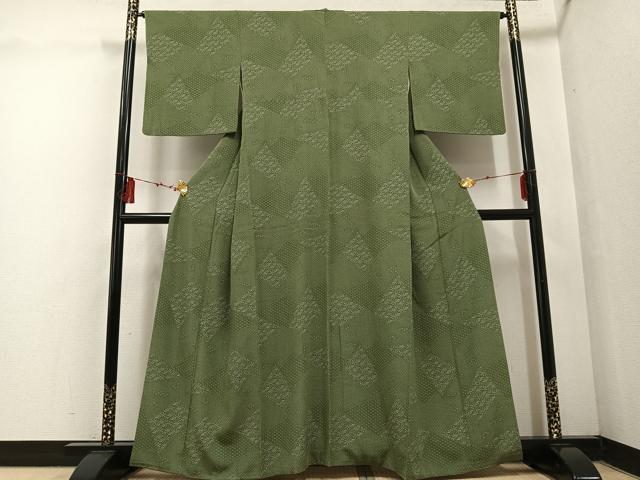 Rakuten - 平和屋着物●江戸小紋　寄せ小紋柄　正絹　逸品　AABF4507ph