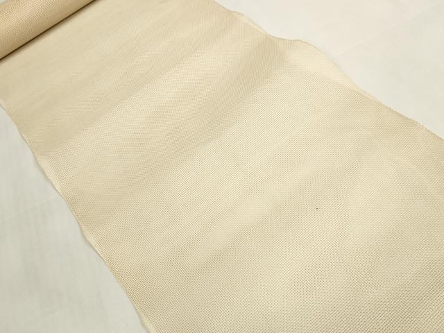 平和屋着物＊夏物　名古屋帯　帯反物　色無地　紗　榛色　逸品　未使用　DABA7721zzz 3