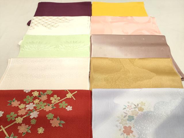 ■■■　商品詳細　■■■ 【正絹】 状態は特に目立ったシミ汚れなどもなく大変良い状態です。 大変上質な逸品になります。 お安く出品致しますので、是非この機会にいかがでしょうか？ ■■■　注意事項　■■■ ■モニター発色の具合により色合いが異なる場合がございます。 ■寸法は多少の誤差が生じる場合がございますのでご了承ください。 ■縫込みの長さが左右非対称の場合は短い部分を記載しております。 左右非対称であってもご返品・お値引き等の保証は出来かねますので、ご了承の上ご購入をお願い致します。 ■シミ等のチェックには注意を払っておりますが、見落としがある場合もございますし、個人の見解も様々ですので神経質な方のご購入はお控えください。 ■箪笥に入っておりました着物や帯なので畳みシワや匂いがあるものもございます。 ■お休みは基本的に土日祝となりますが、その他臨時でお休みする場合がございますのでご了承ください。 ■商品の発送は平日のみの発送となります。 ■夜間と土曜、日曜日はお問い合わせの回答が遅れる場合がございます。 ■当店では、お直し、紋入れ、お手入れ等は承っておりません。 ■生地の状態（ヤケ、経年劣化等）によってはサイズ直しが出来ない場合がございます。 その点もどうかご了承のうえ、ご購入をお願いいたします。 ■弊社で取り扱う商品は一点ものにつき、時期や在庫状況に応じて金額が変更となる場合がございます。 ■検針は行っておりません。予めご了承いただきますようお願いいたします。 ■【洗える着物】と記載のある商品におきましては、商品お届け後に洗濯を行ってしまってからのご返品にはご対応しかねます。 念の為、専門店でのお手入れをお願いいたします。 ■着物のサイズ目安は下記を参考ください↓ ＜女性着物＞　お端折り次第で＋5cm　−1cmが着用可能サイズ 　例）身丈170cmの場合、身長160cm〜175cm ＜男性着物＞　身丈＋約25cm〜27cm程が適応身長 　例）身丈155cmの場合、身長180〜182cm