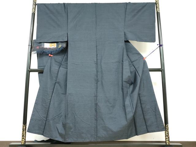 平和屋着物●男性　本場奄美大島紬　80亀甲　総詰め　証紙付き　恵サダ作　正絹　逸品　DABB0493ud