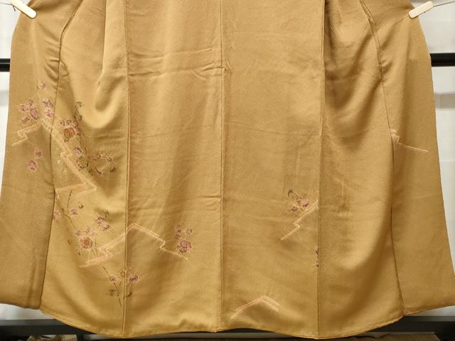 平和屋着物■訪問着　絞り　辻が花　金彩　正絹　逸品　CAAV2185ev