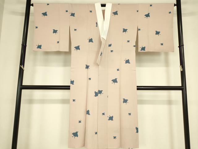 Rakuten - 平和屋着物●長襦袢　無双仕立て　千鳥柄　正絹　逸品　DABC3275az