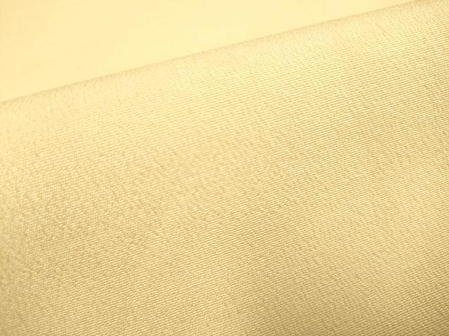 平和屋着物■上質な色無地　蜂蜜色　正絹　逸品　DABA8802du