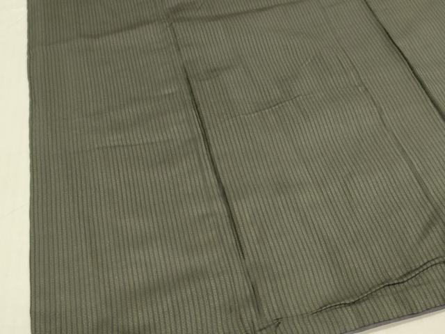 平和屋着物■男性　紬　間道　正絹　逸品　DABB3349cm