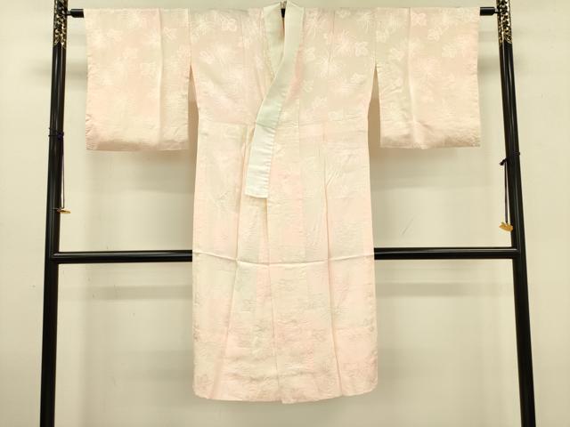 平和屋着物■長襦袢　無双仕立て　乱菊地紋　暈し染め　正絹　逸品　DABA6872op